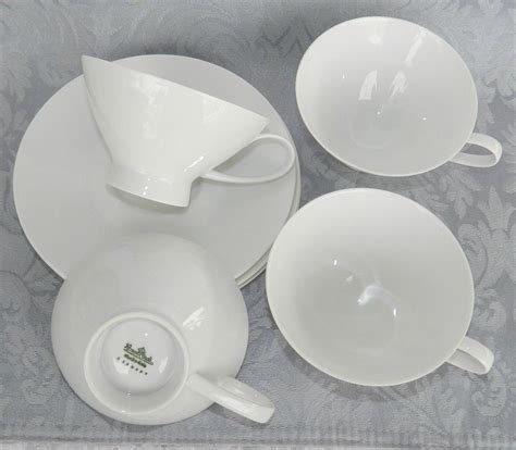 rosenthal modern saucers.